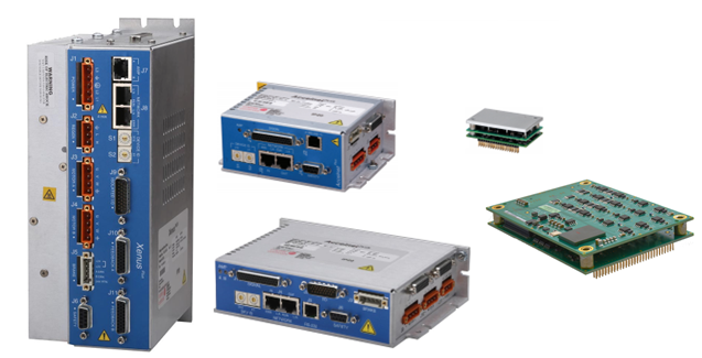 Drives, amplifiers and motion controllers for automation and motion control applications