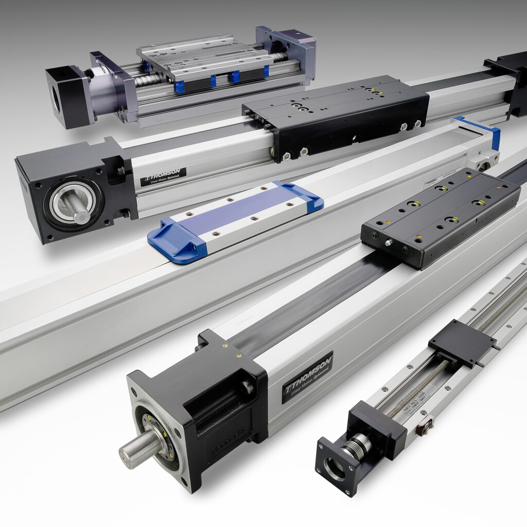 Thomson linear motion systems with RediMount motor adapting kits